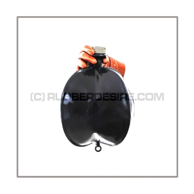 Rebreathing bag RB-G6 with gasmaskthread-port, breathingreduction-adaptor and 6 litre volume